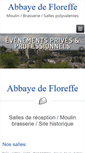 Mobile Screenshot of abbaye-de-floreffe.be